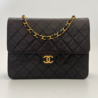 Chanel mid flap black vintage ref. 7935